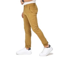 Pantalone uomo cotone slim fit - cotone,
