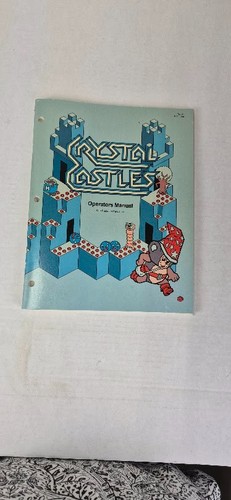 Atari crystal castles manuale - crystal,
