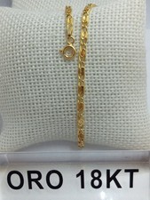 Bracciale in oro giallo 750 18