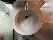 Lavabo Laufen Alessi One cm.53 colonna grigio