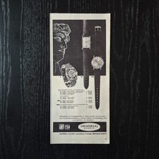 1962 Universal Geneve Polerouter - Original AD Advertising Pubblicità Vintage