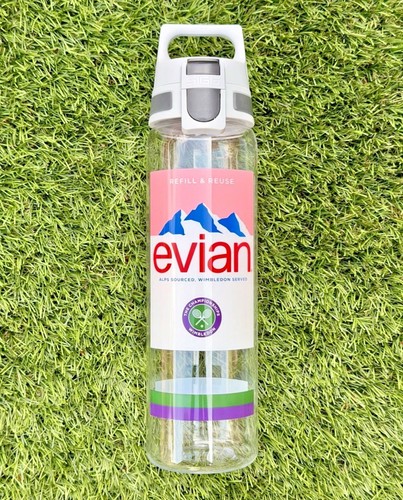 Borraccia wimbledon evian - borraccia,