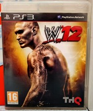 WWE '12 W12 PS3 WRESTLING CON ITALIANO* DISCO WRESTLEMANIA EDITION NO MANUALE