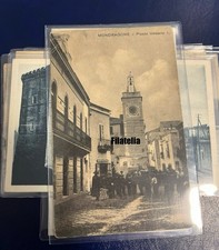 Cartolina Mondragone Fp Piazza