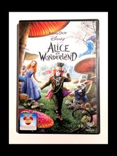 Alice in Wonderland Tim Burton Johnny Depp DVD VG