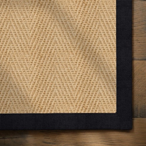 Tappeto iuta naturale a - in,