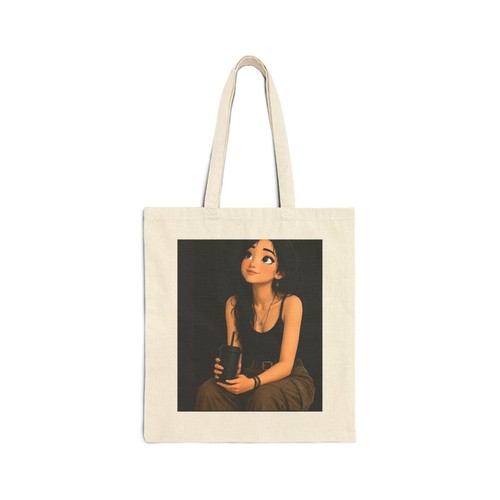 Borsa tote tela cotone - borsa, di