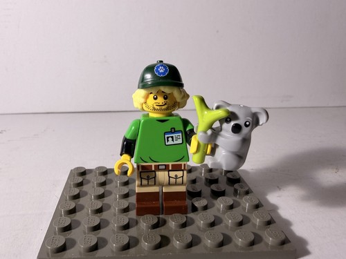 Lego conservazionista con orso - lego,