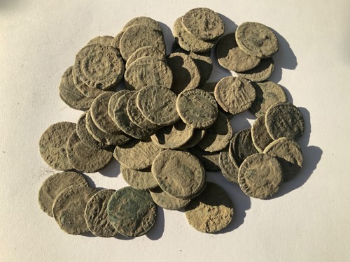 Antica moneta romana - moneta,