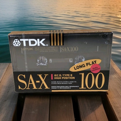 Tdk 100 audiocassetta - sa-x,