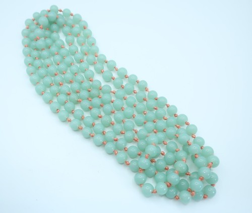 Collana perle vetro - collana,