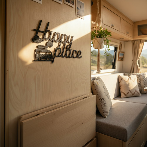 Decorazione parete camper - decorazione,