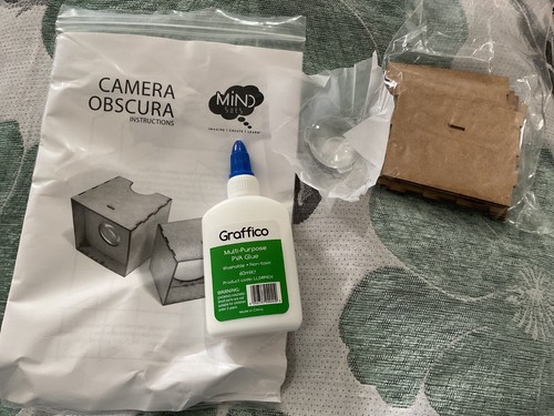 Kit camera oscura - kit, oscura,
