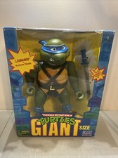 Giant Leonardo Teenage Mutant Ninja Turtles 1989 Playmates NUOVO MISB SIGILLATO