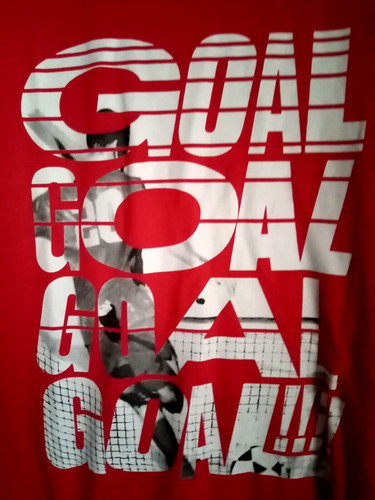 Shirt goal rosso calcio - goal,