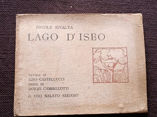 Lago iseo illustrato da - illustrato,