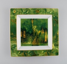 Raro piatto quadrato in