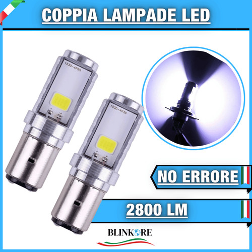 Coppia lampade led ba20d - ba20d, 6000k