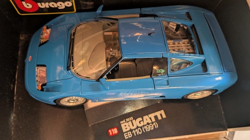 Modellino auto burago bugatti - auto,
