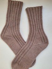 Calze di lana fatte a mano taglia 39/40 (26cm) Lana speciale per calzetteria