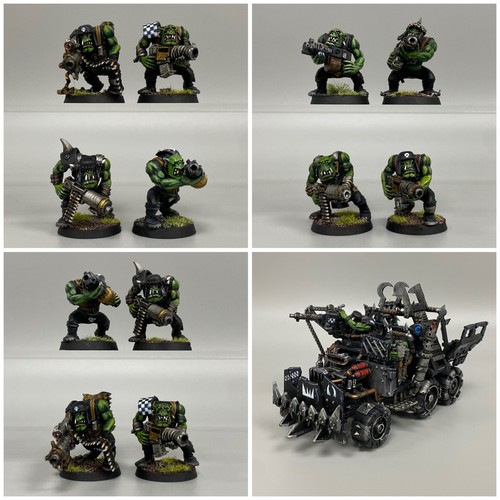 Ork boyz con - boyz, trukk