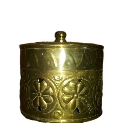 Vintage cut work trinket box - cut,