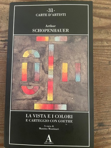 Arthur schopenhauer vista e - vista,