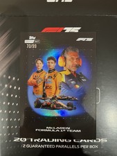 McLaren Formula 1 Team F1 2025 Lights Out Blue Numbered /99 Norris Piastri