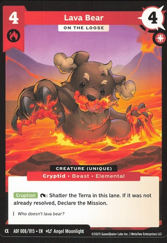 Lava bear 008 015 metazoo - 008/015,