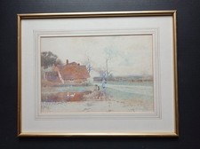 Vecchio quadro acquerello - quadro,