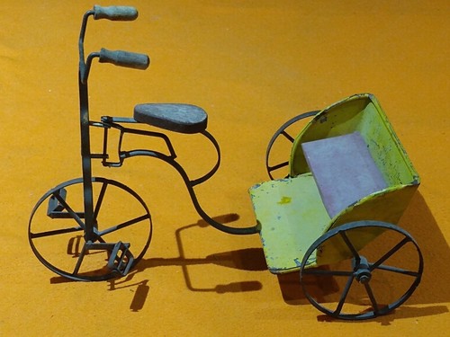 Mini triciclo rustico ferro - mini, in