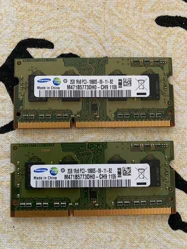 Samsung 4gb pc3 12800s - 4gb, (2x2gb)