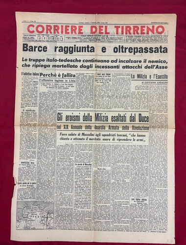 Giornale epoca corriere del - d'epoca,