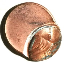 ONE CENT U.S.A ERRORE DI BATTITURA D/ e R/