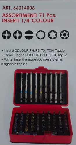 Assortimento inserti 71 - assortimento,