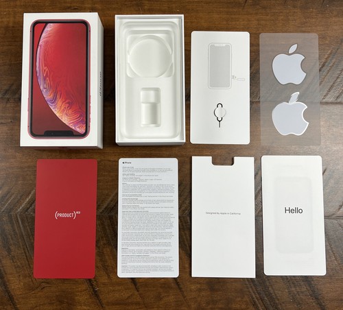 Apple iphone rosso scatola - rosso,