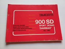 Ducati Darmah 900 Sport Desmo 1980 catalogo ricambi originale spare parts list