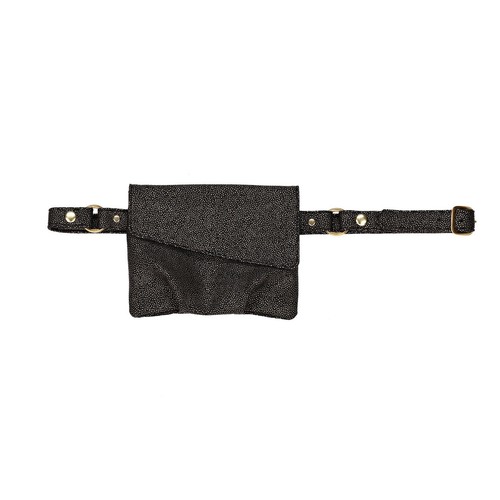 Borsa magali hip nera - borsa, vegan