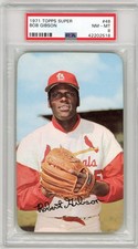1971 Topps Super Bob Gibson