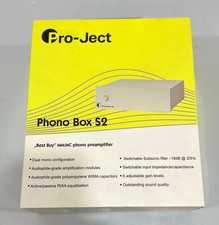 Project Phono Box S2 MM/MC Phono (Argento) in 100-240v, Made in Slovakia