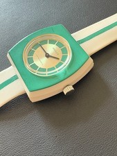 Orologio meccanico ANKER Swiss Square in acrilico Sport degli anni '60