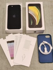 Apple iPhone SE 2020 2a gen - 64GB - Nero - Ottimo - Scatola cavo e cover
