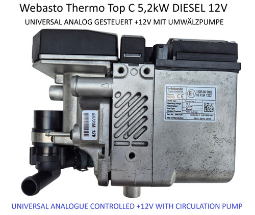 Webasto thermo top - top, 5,2kw