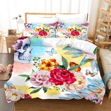 Set copripiumino 3D scheletro