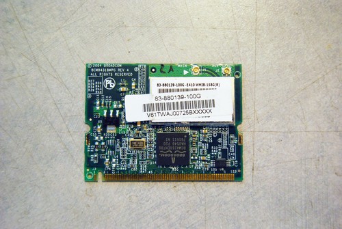 Broadcom bcm94318mpg - broadcom,