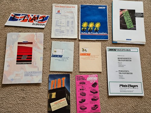 Fiat brochure collezione - brochure,