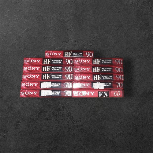 Lotto musicassette sony - 11,