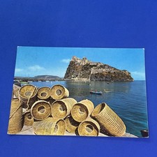 ISCHIA PONTE IL CASTELLO ARAGONESE CARTOLINA A COLORI
