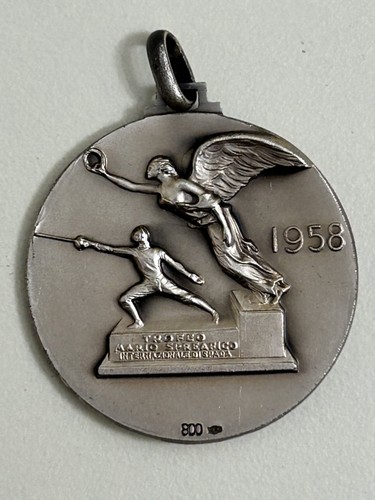 Medaglia sportiva firmata - medaglia,