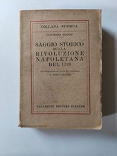 saggio storico sulla rivoluzione napoletana del 1799 vincenzo cuoco vallecchi
